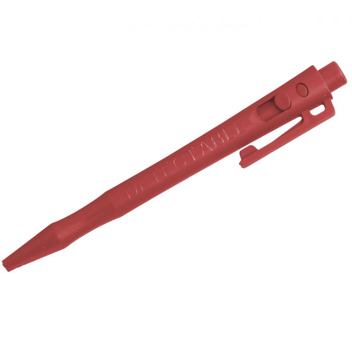 Detectable HD - Pix metal detectabil cu clip, pasta standard, Detectamet, albastru rosu 
