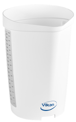 Cana gradata 2L, Vikan, verde alb 