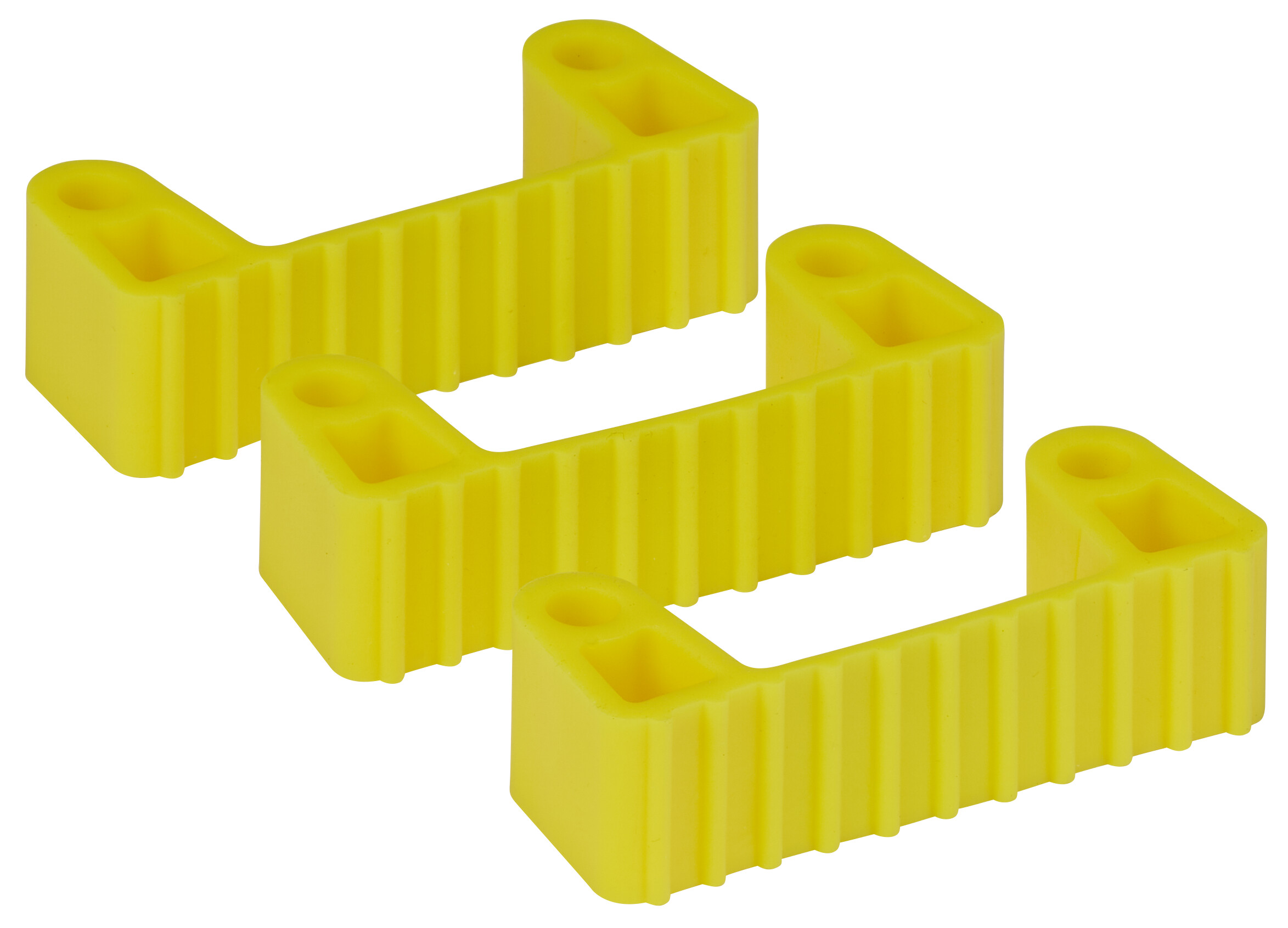 Set 3 cleme din cauciuc pentru suporturile 1011x & 1013x, Vikan galben 