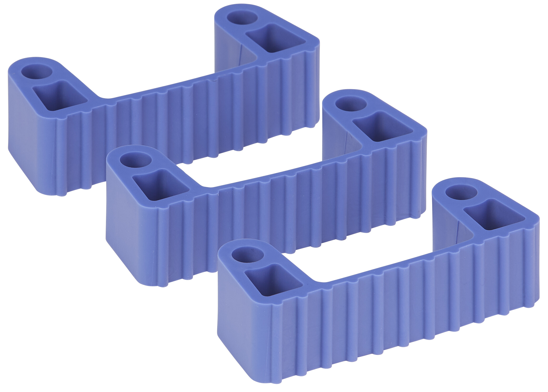 Set 3 cleme din cauciuc pentru suporturile 1011x & 1013x, Vikan violet 