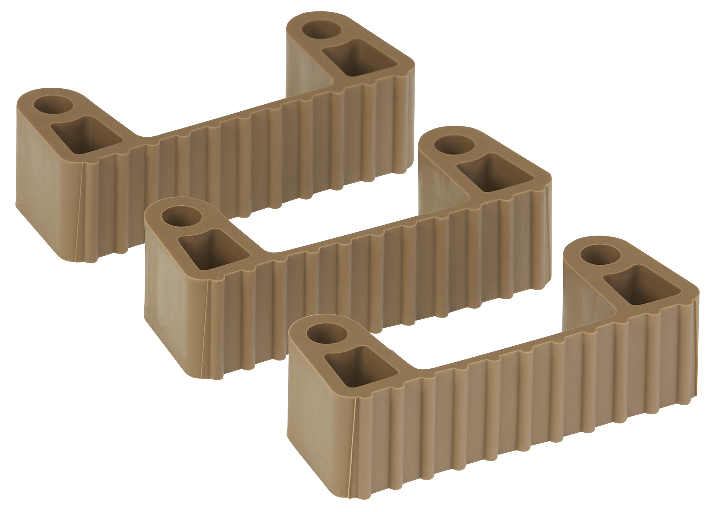 Set 3 cleme din cauciuc pentru suporturile 1011x & 1013x, Vikan maro 