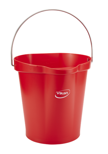 Galeata Hygiene 12 L,  Vikan 12l rosu 