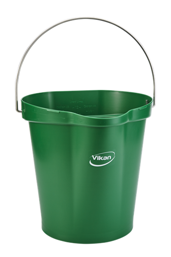 Galeata Hygiene 12 L,  Vikan 12l verde 