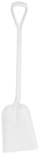 Lopata metal detectabila cu prindere in D 1040 mm, Vikan alb 