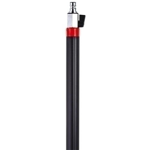 Maner aluminiu cu distributie apa cuplaj+on/off Ø31 mm 1575 mm, negru, Vikan 1575 mm