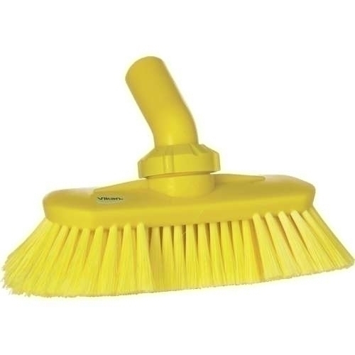 Perie ajustabila cu dispersie de apa 240 mm, peri moi/despicati,  Vikan 24cm galben 