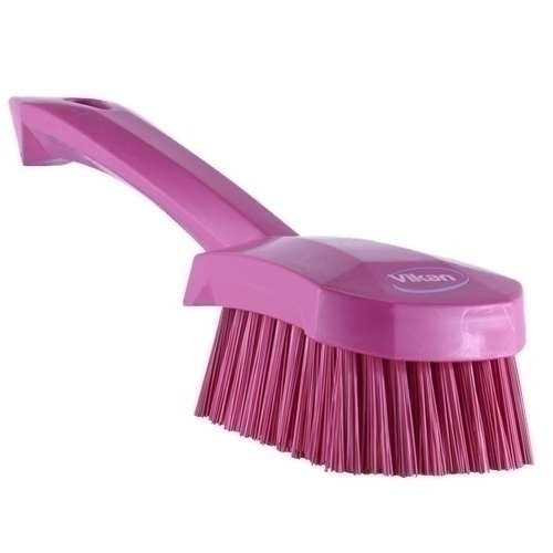 Perie cu maner scurt, peri duri, 270 mm,  Vikan 270 mm