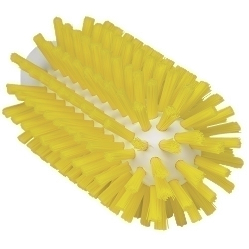 Perie curatare tevi &Oslash;63 mm, peri duri, Vikan 63mm galben 