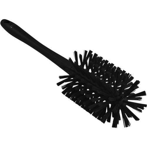 Perie curatare tevi Ultra Hygiene Ø90 mm, peri medii/duri, Vikan, verde negru 