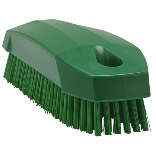Perie de mana/unghii S 130 mm,peri duri,  Vikan 130mm verde 