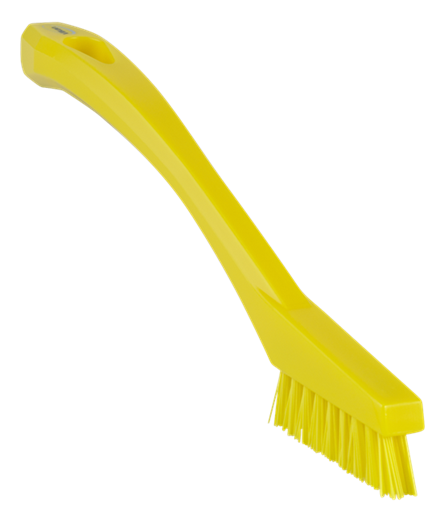 Perie ingusta cu peri extra-duri, 205 mm,  Vikan 205mm galben 