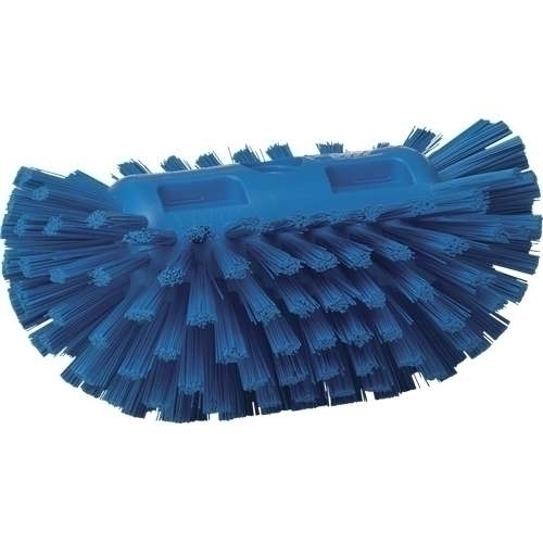 Perie ovala pentru rezervoare, 205 mm, peri duri,  Vikan 205mm albastru 