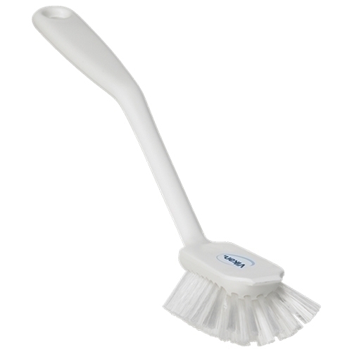 Perie pentru curatat vesela 280 mm, peri medii, Vikan 28cm alb 