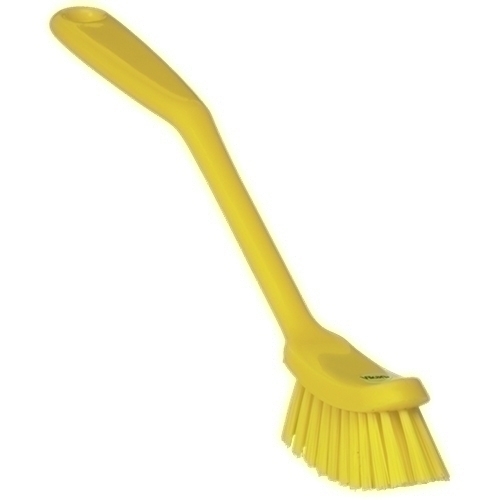 Perie pentru curatat vesela 290 mm, peri medii,  Vikan 290 mm galben 