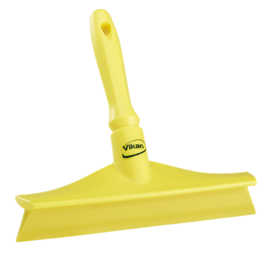 Racleta Ultra Hygiene cu maner mic 245 mm, Vikan, albastru galben 