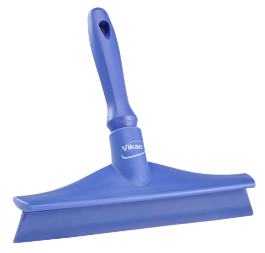 Racleta Ultra Hygiene cu maner mic 245 mm, Vikan, albastru violet 