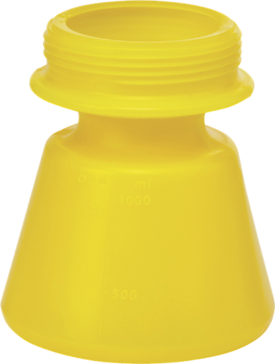 Recipient pentru pulverizator cu spuma 1.4L, Vikan, verde galben 