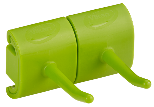 Suport perete (carlig) Hygienic 2 produse 82 mm, Vikan lime 