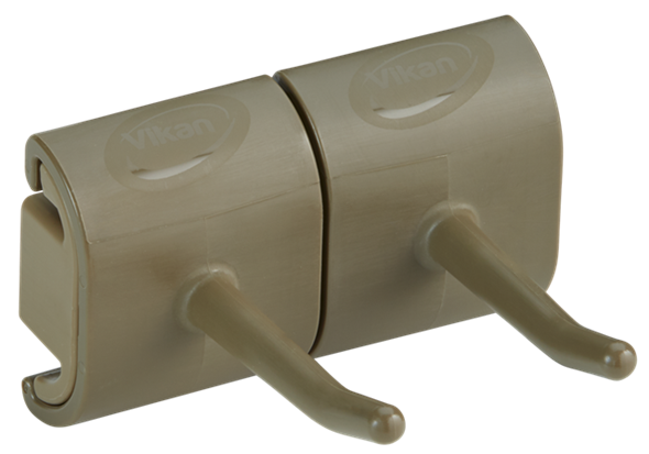 Suport perete (carlig) Hygienic 2 produse 82 mm, Vikan maro 