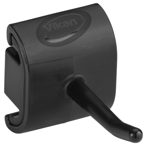 Suport perete (carlig) Hygienic 1 produs 41,5 mm, Vikan negru 