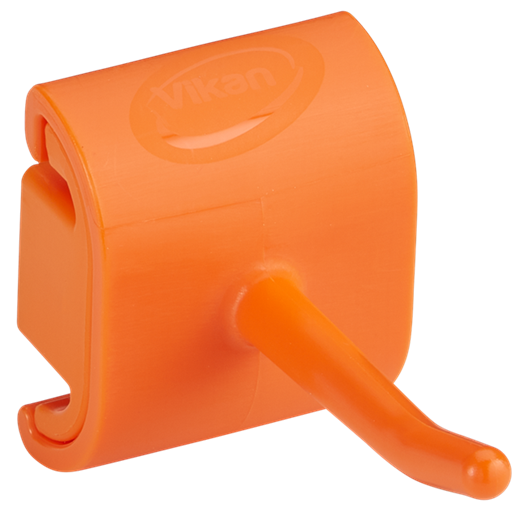 Suport perete (carlig) Hygienic 1 produs 41,5 mm, Vikan portocalie 