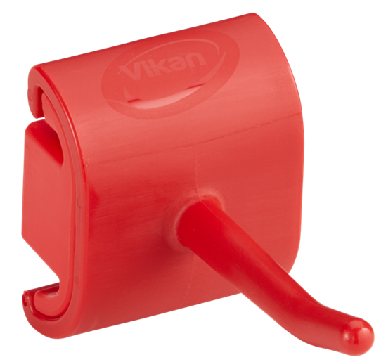 Suport perete (carlig) Hygienic 1 produs 41,5 mm, Vikan rosu 