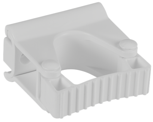 Suport perete (clema cauciuc) Hygienic 1 produs 82 mm, Vikan, roz alb 