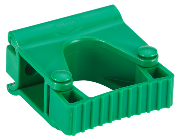 Suport perete (clema cauciuc) Hygienic 1 produs 82 mm, Vikan, roz verde 