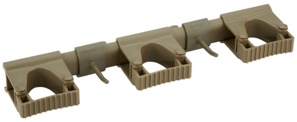 Suport perete Hygienic Hi-Flex 3-5 produse 420 mm, Vikan maro 