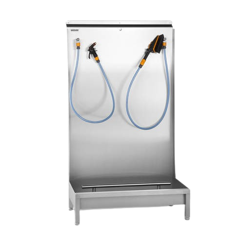 Statie igienizare incaltaminte STWA-I, inox, Mohn