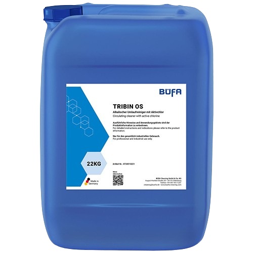 Detergent alcalin clorinat nespumant, 22 kg, Tribin OS, Bufa