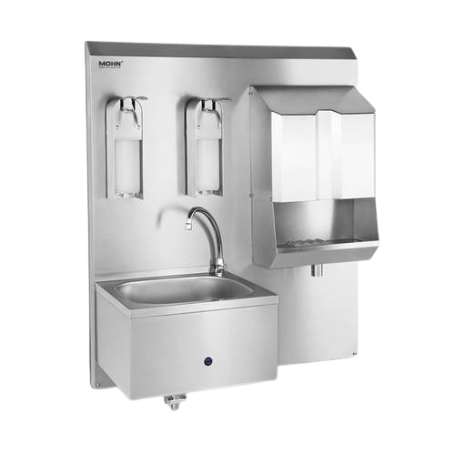 Statie/unitate igienizare Type HW-J, inox, Mohn