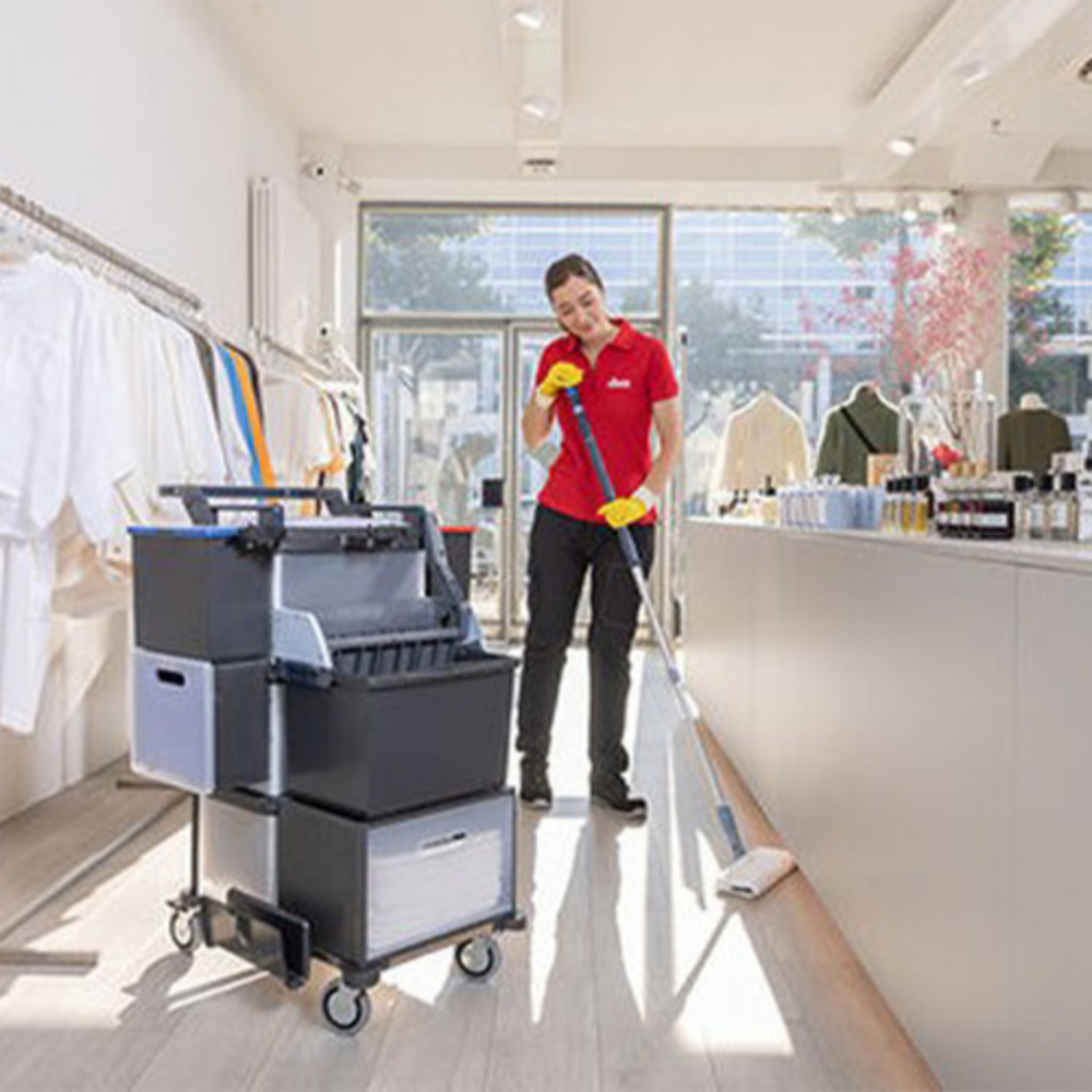 Carucior Shopster Twix Press, Vileda