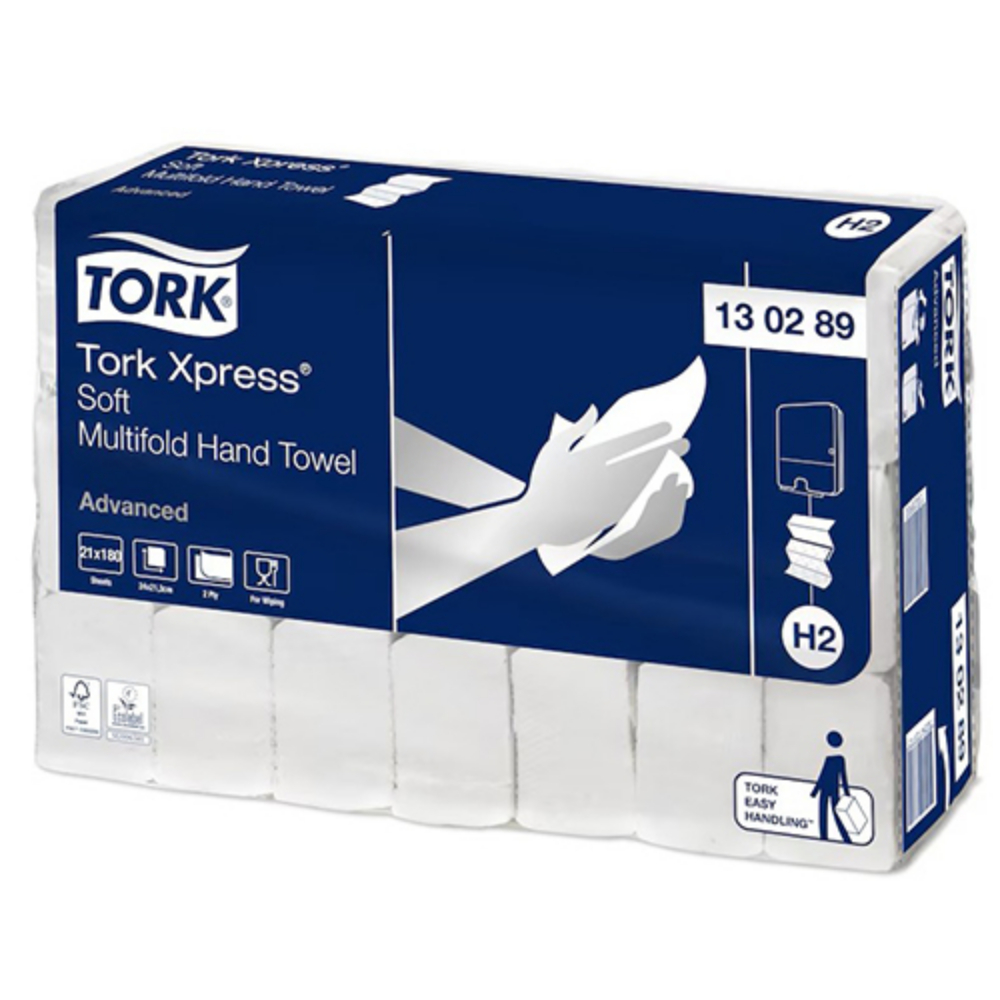 Prosoape de maini din hartie, pliate, Xpress Soft Multifold Advanced 2, Tork