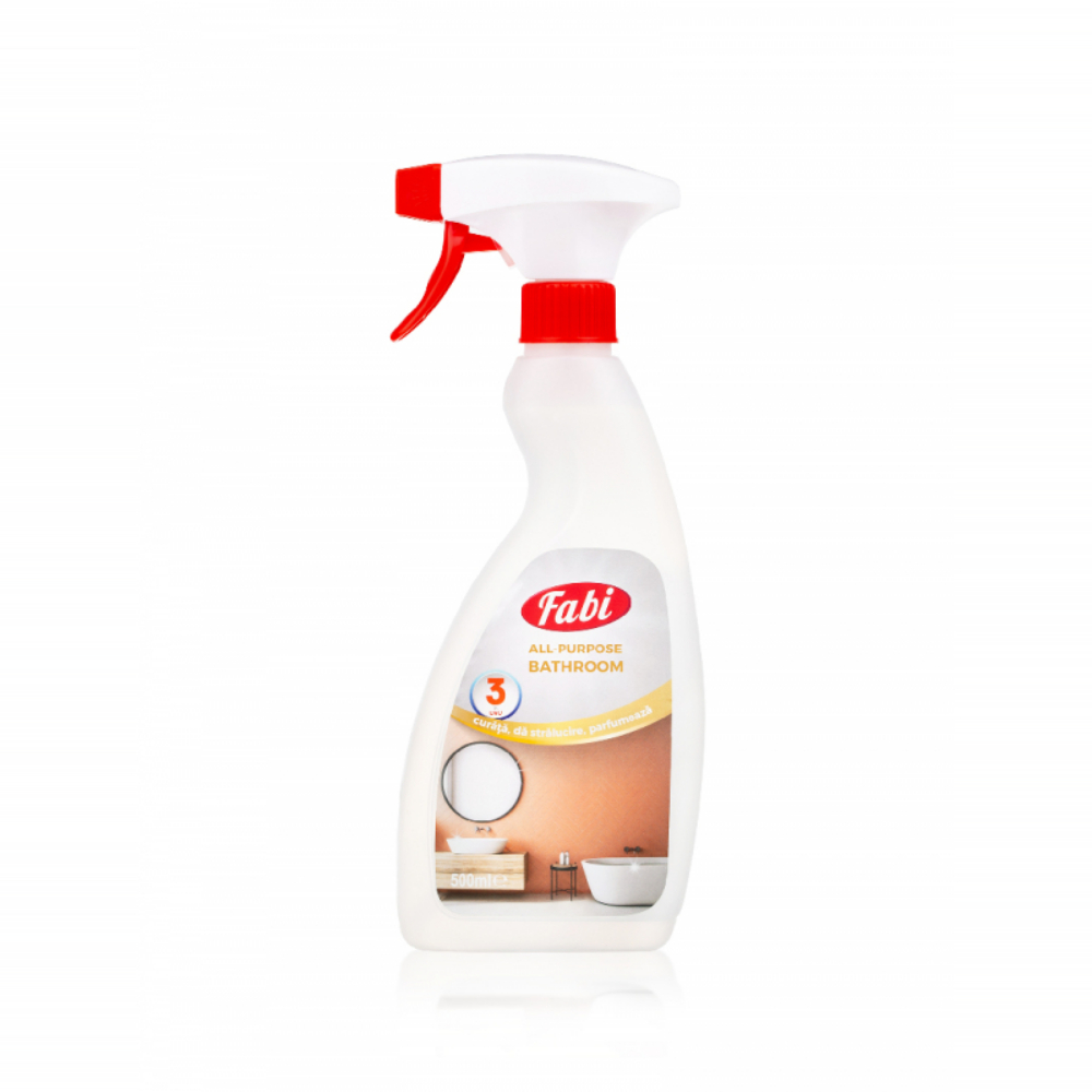 Detergent pentru suprafete baie, 500 ml, Fabi