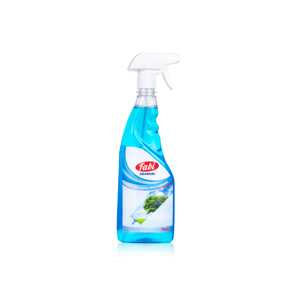 Detergent pentru geamuri, 750 ml, Fabi