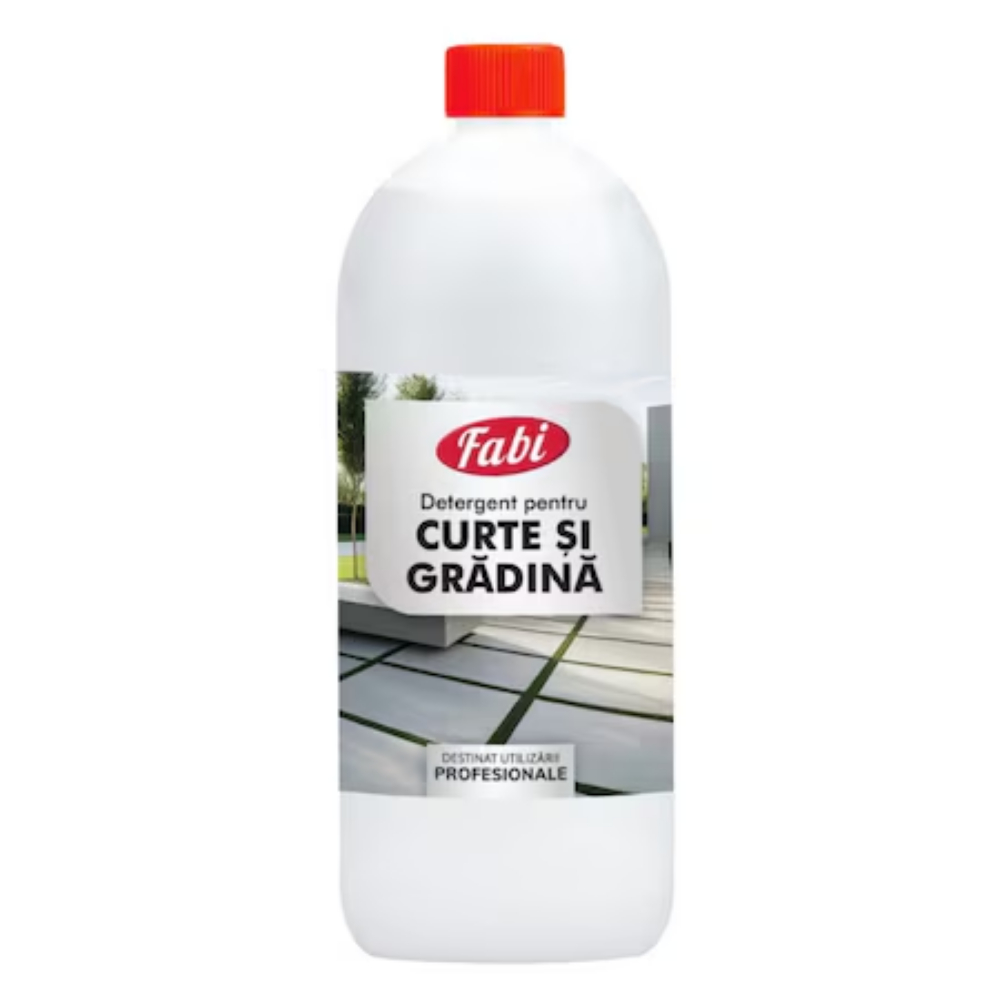 Detergent pentru curte si gradina, indeparteaza lichenii si algele, Fabi