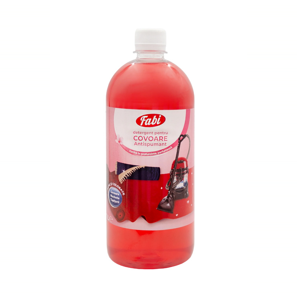 Detergent profesional pentru covor si mocheta, 1 L, Fabi