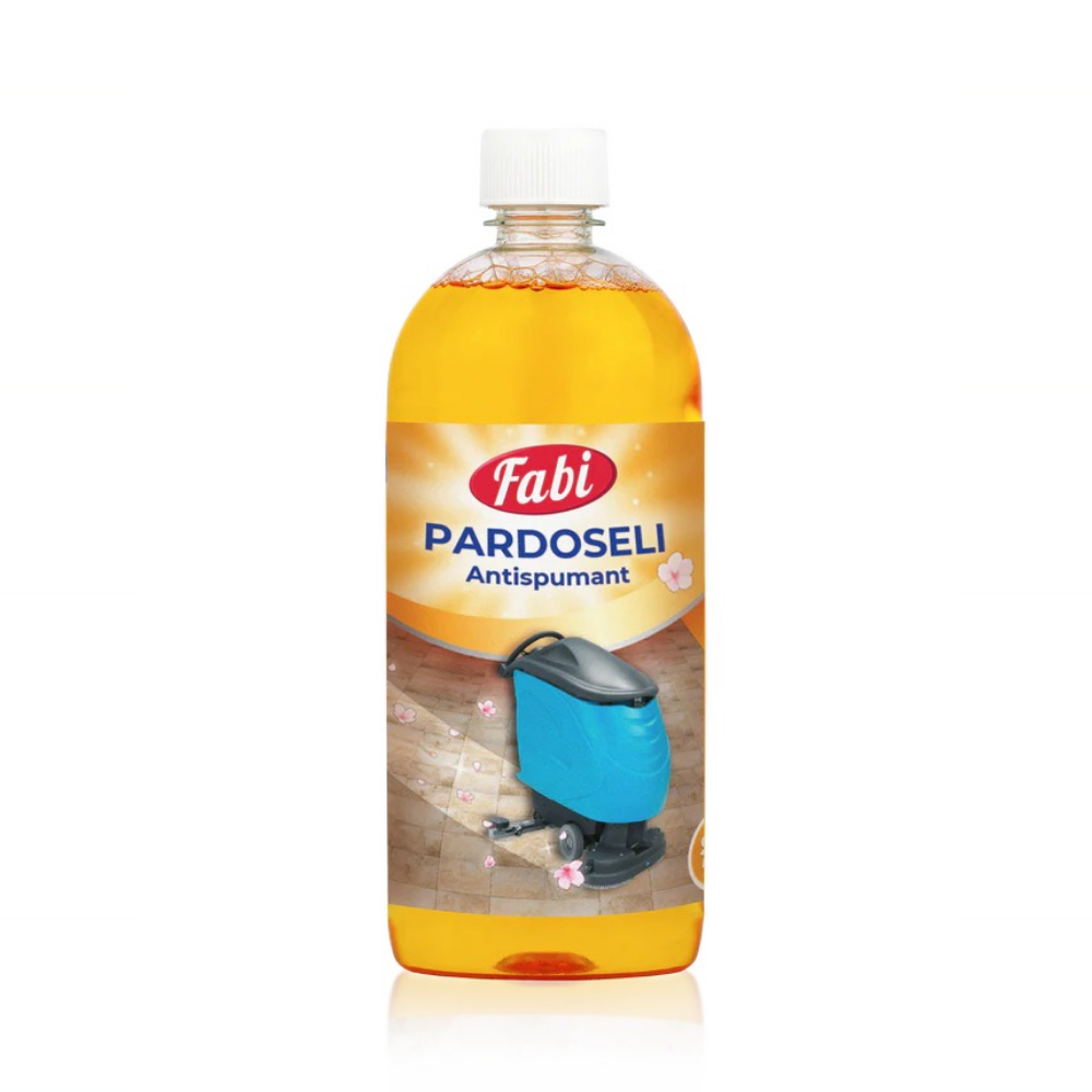 Detergent dezinfectant pentru pardoseli antispumant, 1 L, Fabi
