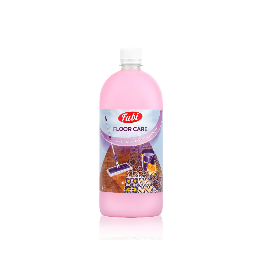 Detergent pentru pardoseli, Floor Care, 1 L, Fabi