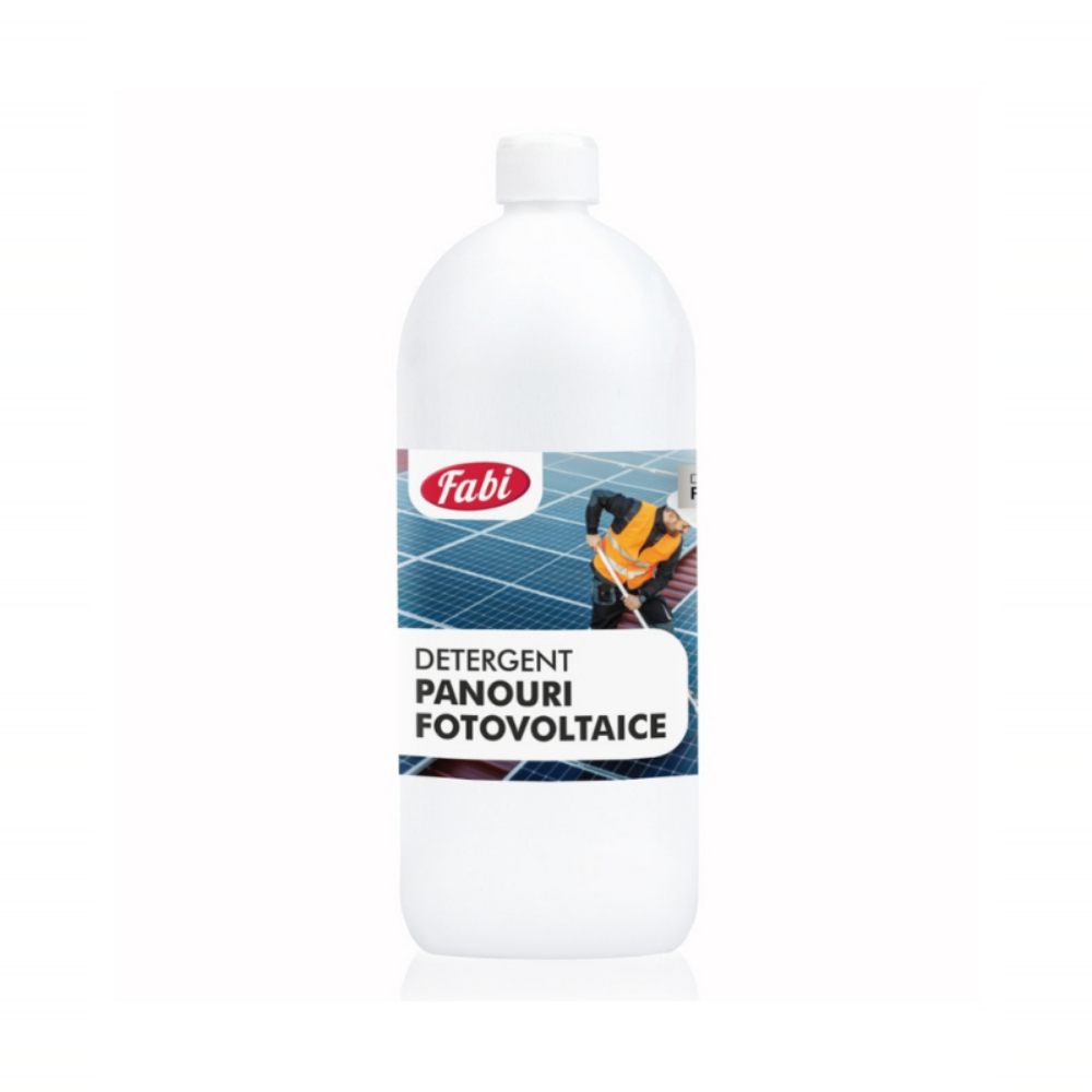 Detergent panouri fotovoltaice, 1 L, Fabi