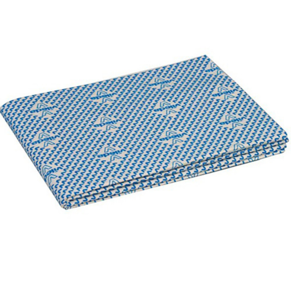 Laveta pardoseli Original Floorcloth 59 x 50 cm (5 buc/set), alb/albastra, Vileda Professional