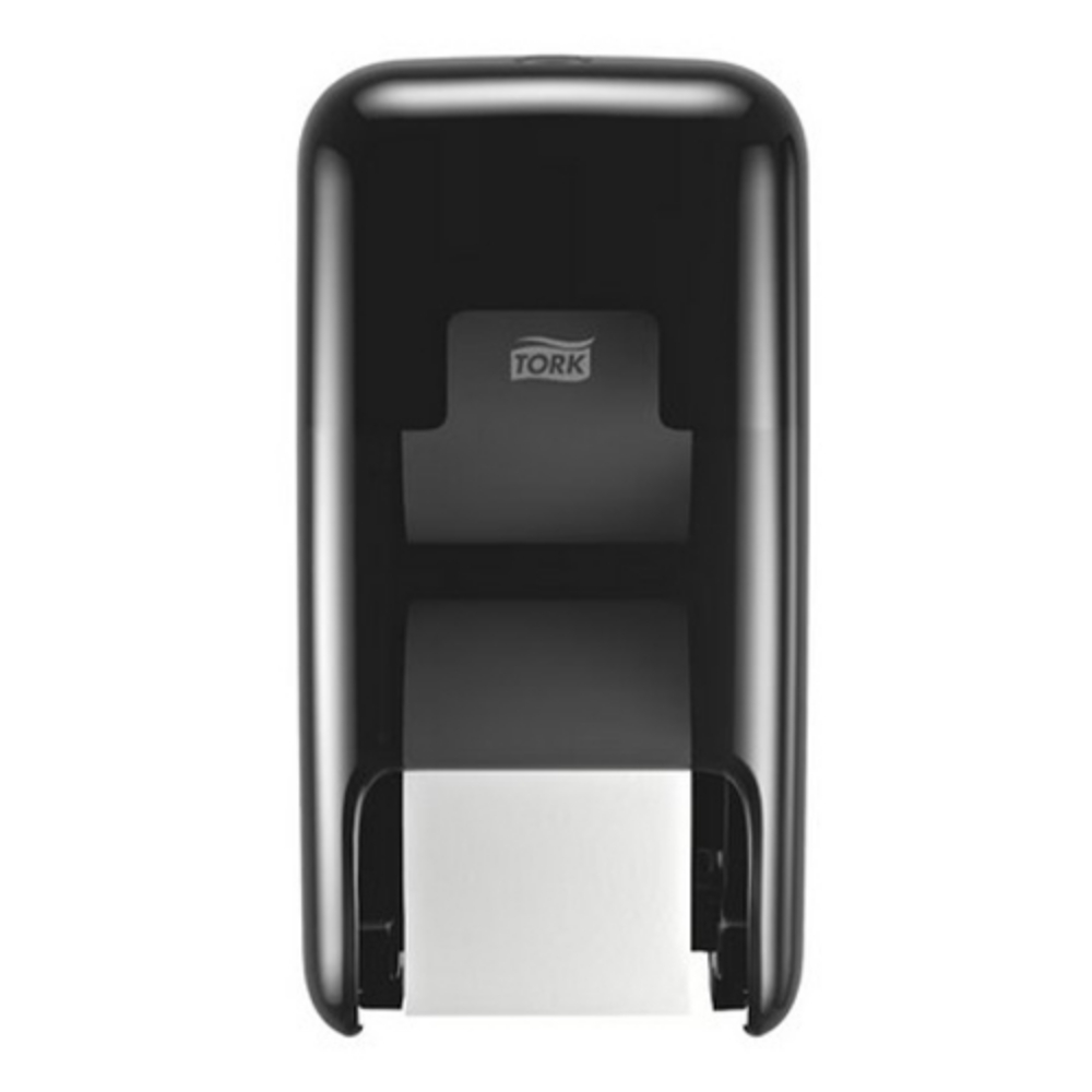 Dispenser hartie igienica 2 role compacte Coreless, sistem T7, Tork negru 