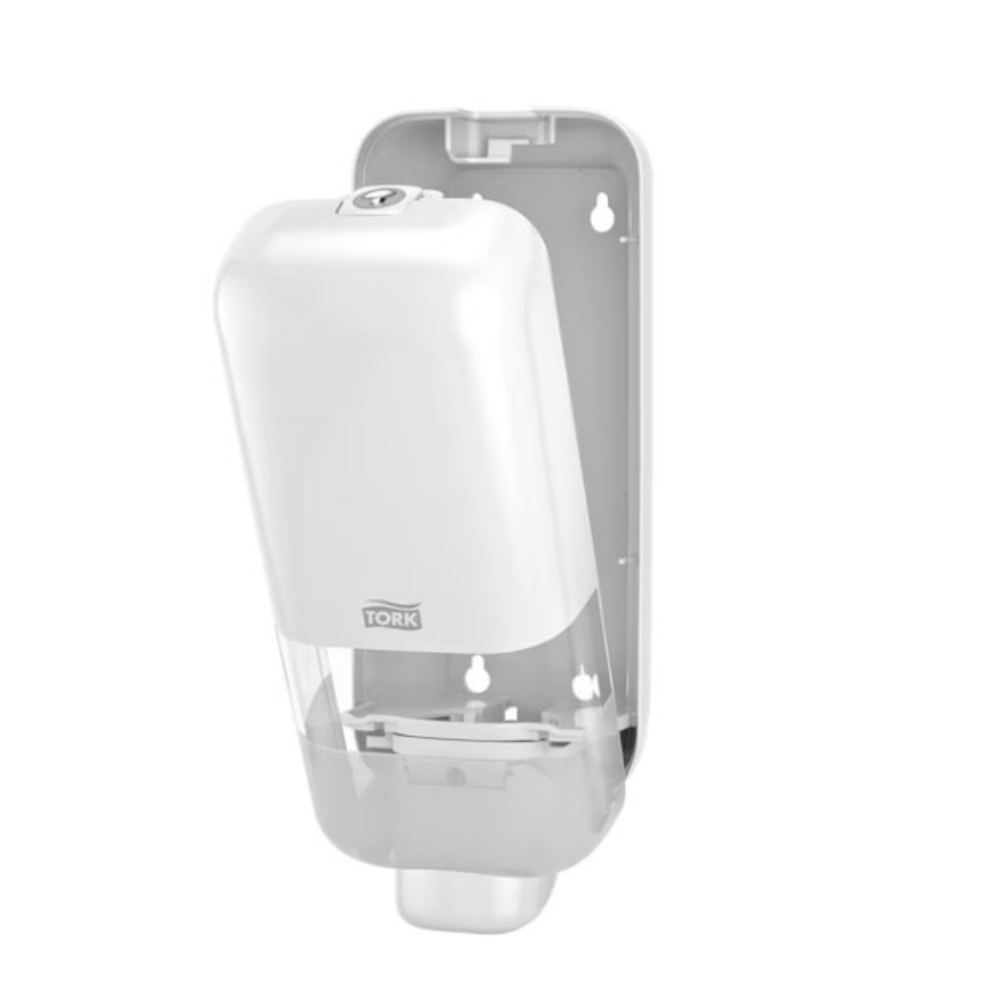 Dispenser sapun si dezinfectant, 1000 ml, sistem S4, alb, Tork