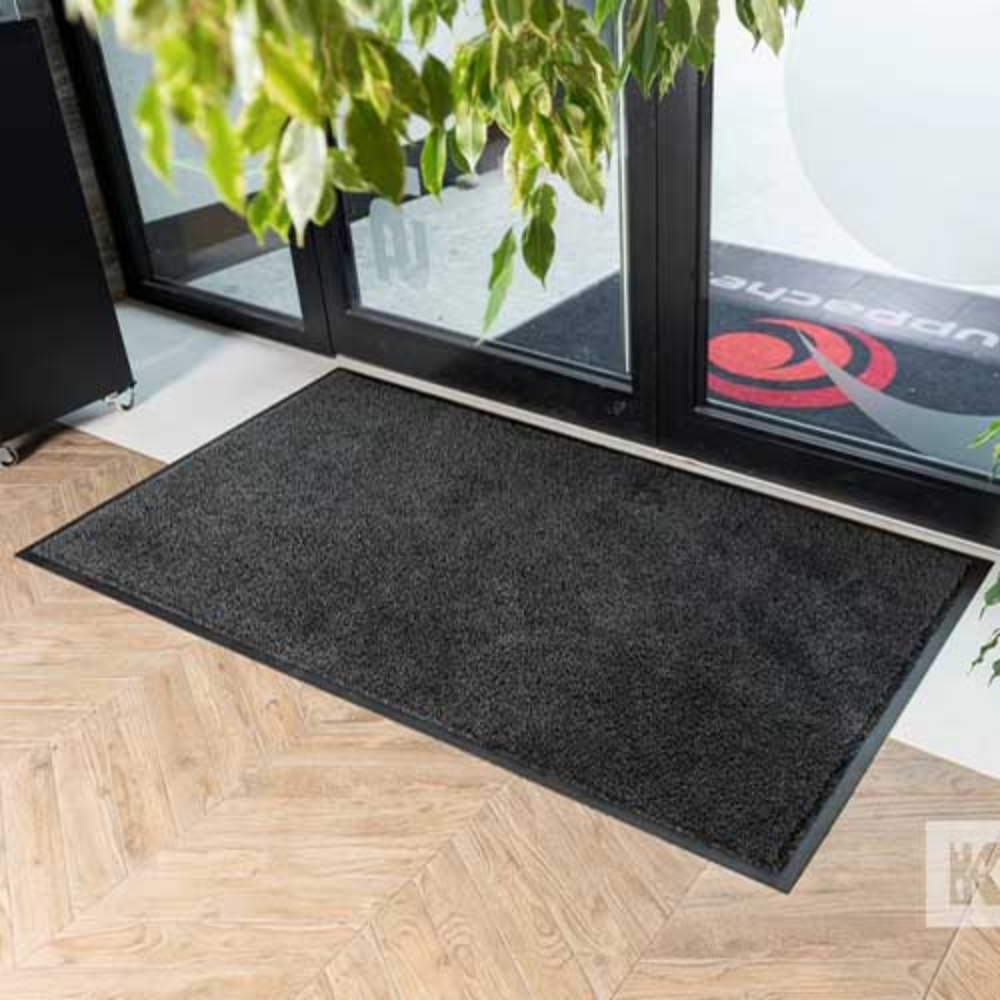 Covoras intrare Eco Absorb, gri inchis, Kleen-Tex