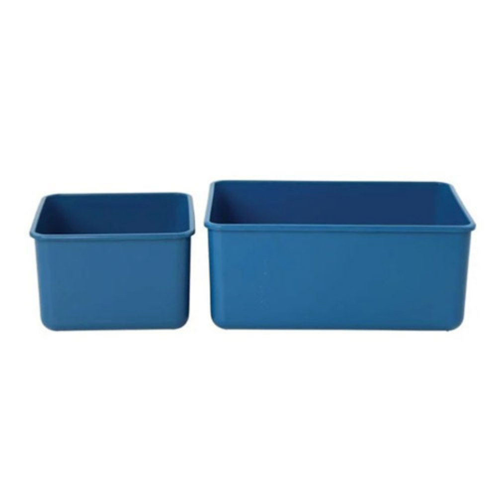 Container metal detectabil depozitare materii prime (5 bucati/set), Detectamet 117 x 117 x 74 mm