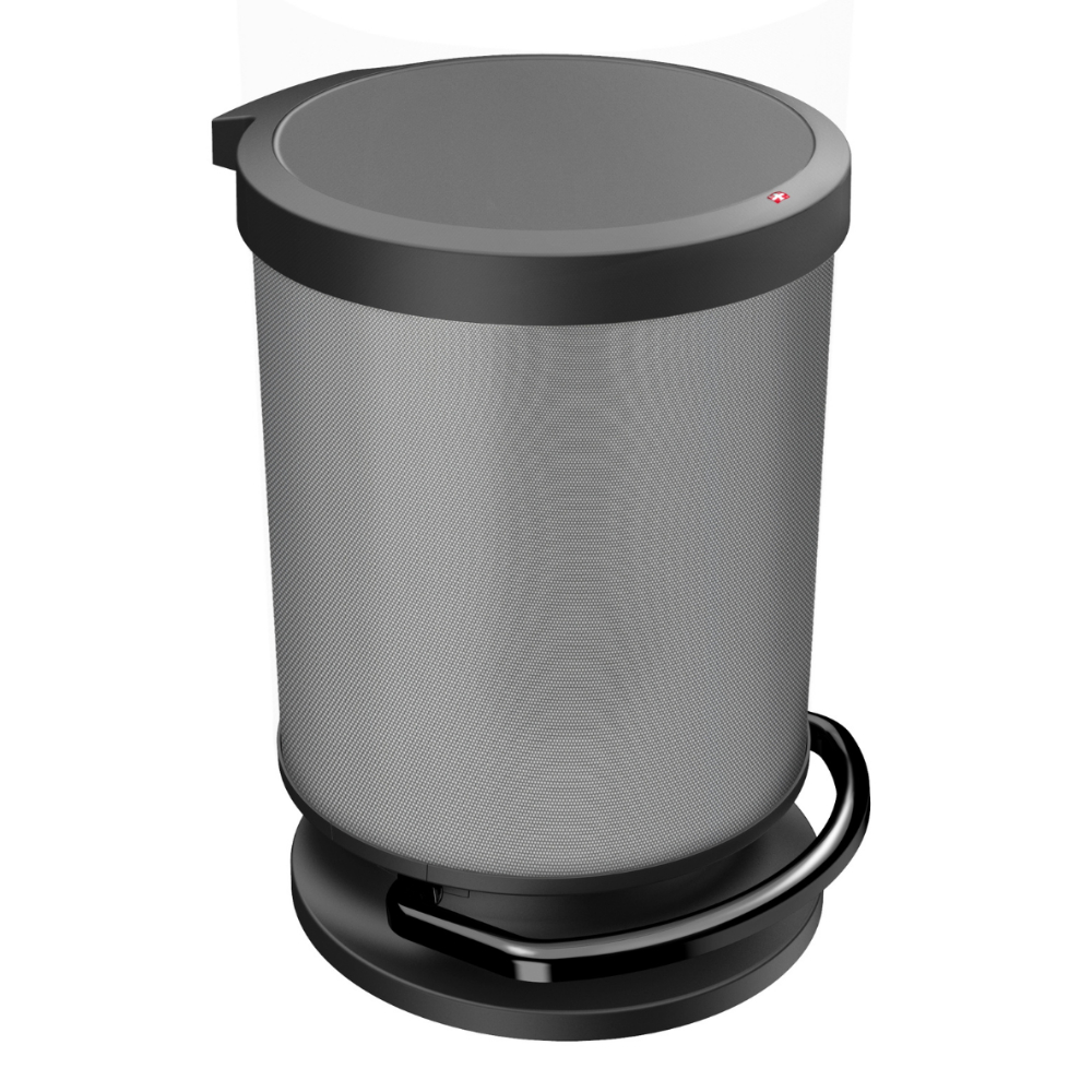 Coș de gunoi rotund PASO, Rothopro 20l gri inchis 