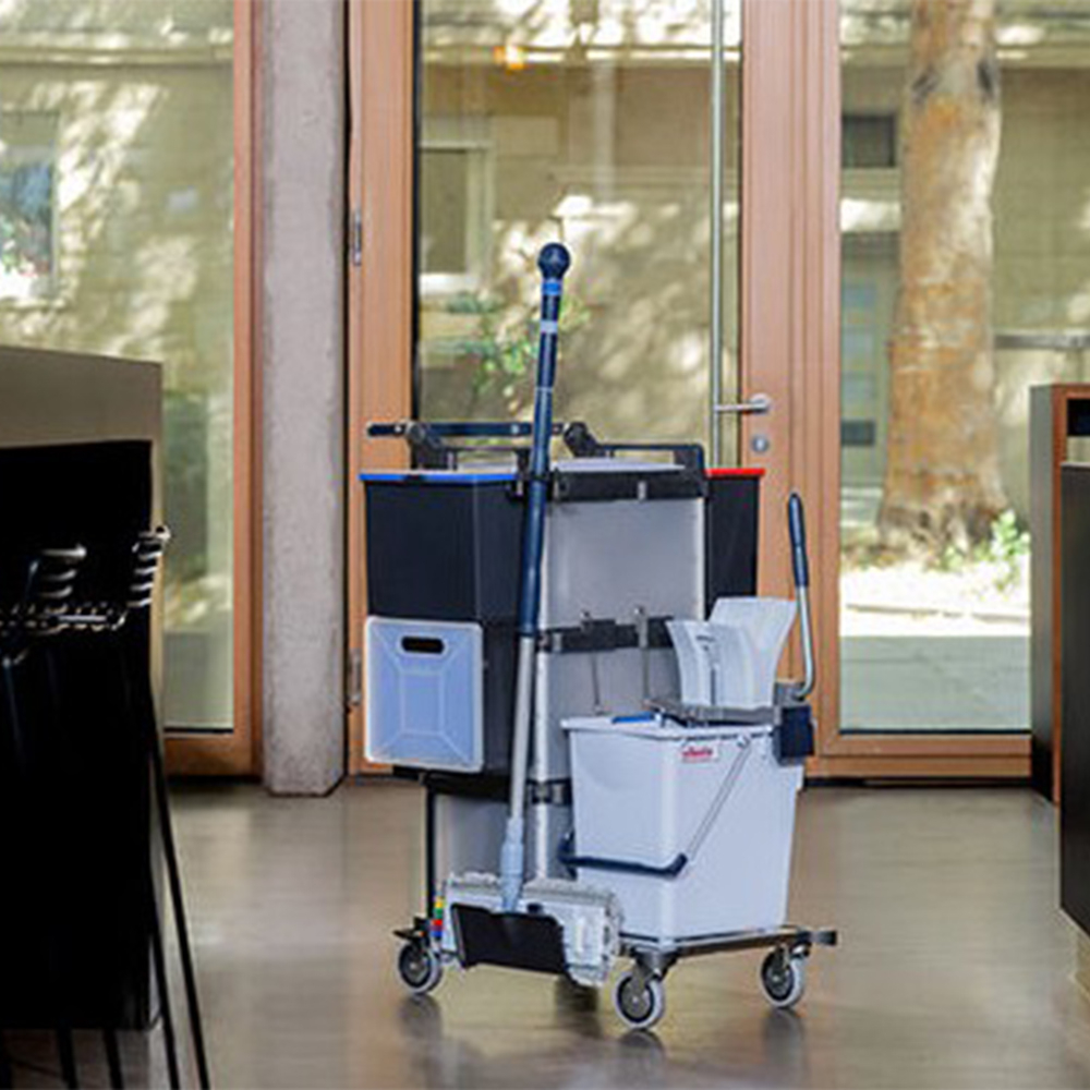Carucior curatenie Shopster Pro-Press, Vileda