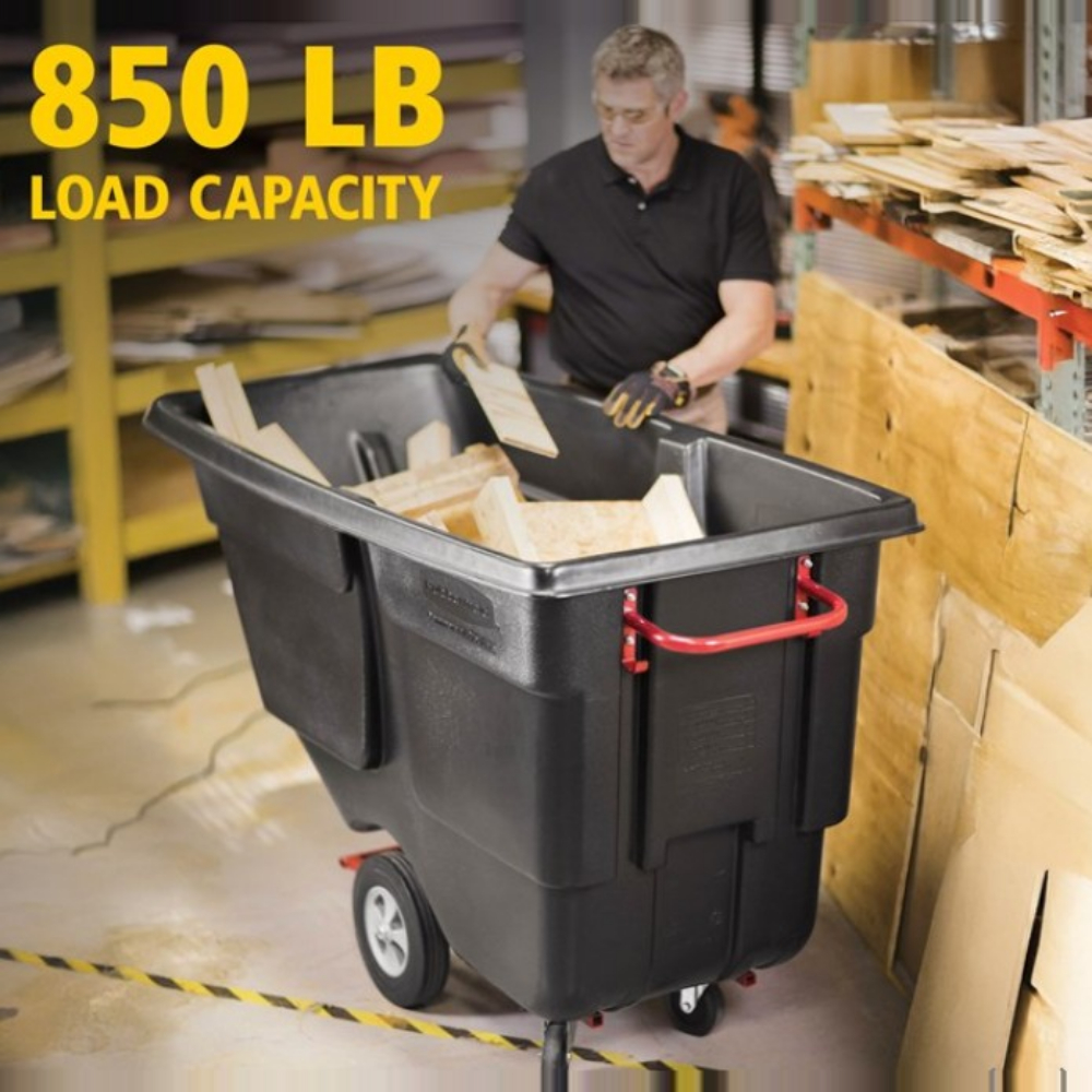 Containar basculant pentru deseuri industriale, Rubbermaid 380 L