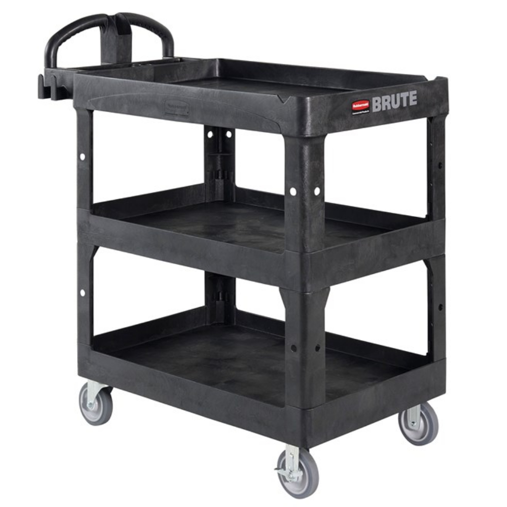 Carucior pentru servire cu 3 rafturi - Rubbermaind 272 Kg